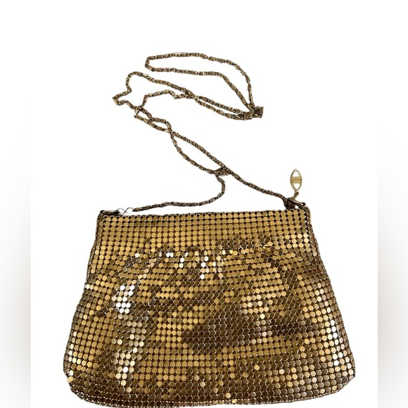 Sequin Gold Vintage Handbag - Picture 1 of 6